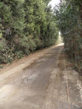 Réalisation d'un enrobé noir sur chemin d'accés