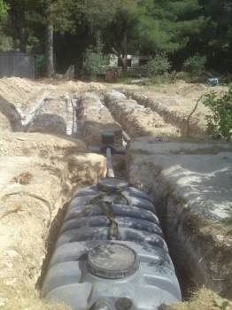 Pose de réseau d'assainissement pour une villa individuelle à Bouc Bel Air