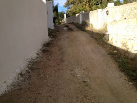 Bicouche décoratif pour accès à une villa Dans les Bouches du Rhône