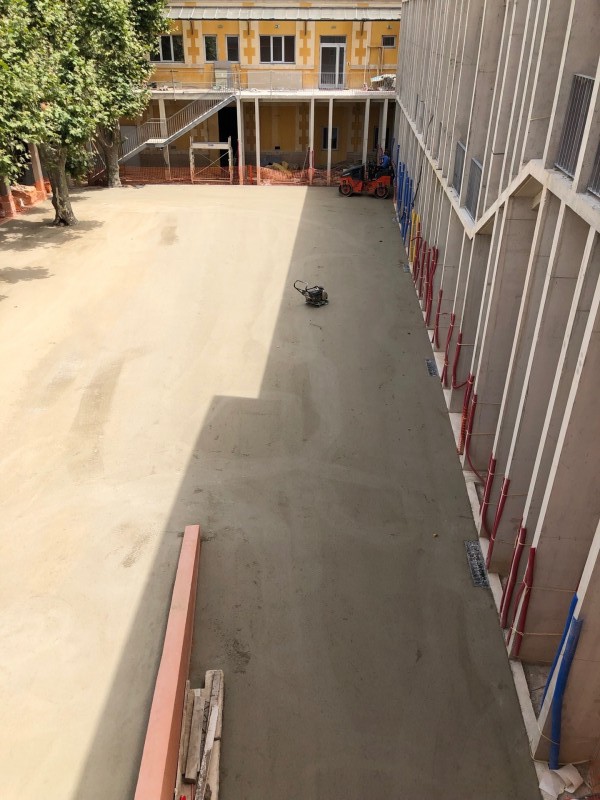 Création d’un parking à Aubagne en sable stabilisé renforcé