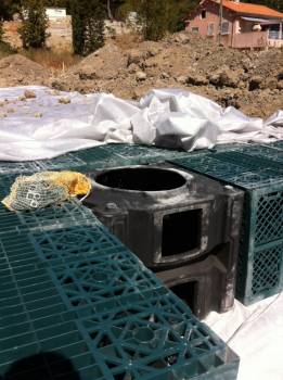Création d'un bassin de rétention à Septèmes les Vallons près de Marseille