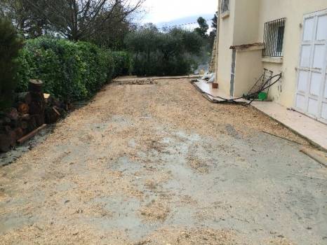 Réalisation d'un béton décoratif à Aix en Provence