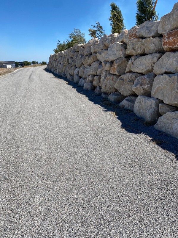 Réalisation de une voie d accès en Bicouche