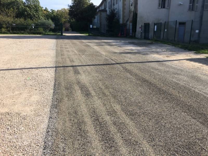 Réalisation d'un BICOUCHE sur une voirie dans la commune de Vitrolles 13
