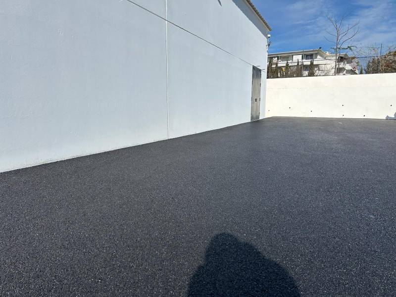 Réalisation d'une plateforme en ENROBE NOIR 0/10 à Marseille