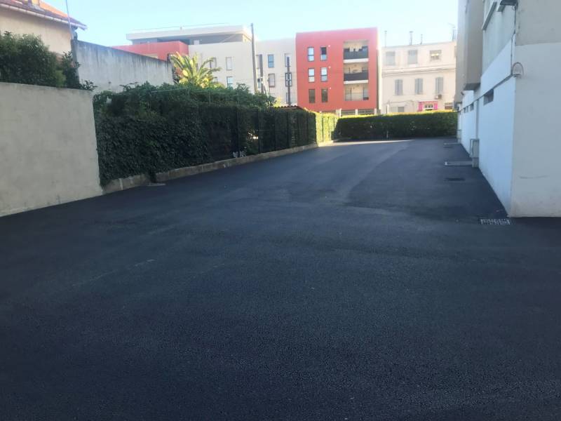 Réfection d'un parking d'une copropriété sur la commune d'AUBAGNE 13
