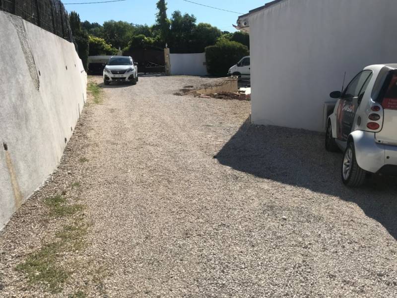 Aménagement accès extérieur de Villa sur AUBAGNE