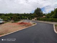 Réalisation d'une voirie en enrobé noir  sur TOURVES