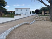 Réfection d’un accès villa en enrobé noir sur la commune de Ventabren