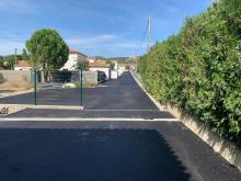 Création d’une voirie en lotissement à La Fare-les-Oliviers