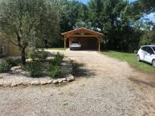 Réfection entrée de villa chez un particulier sur la commune de Trets