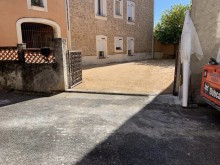 Réfection de cour en gravier drainant à Rousset