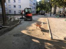 Réfection d'une voirie en enrobé noir sur LES CAILLOLS