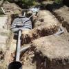 Pose de réseau d'assainissement pour une villa individuelle à Bouc Bel Air