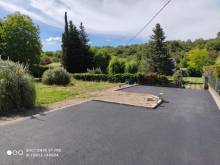 Réalisation d'une voirie en enrobé noir  sur TOURVES