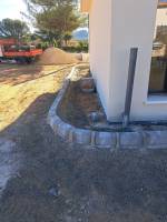 Réalisation d'un parking pour des bureaux, dans la commune de Ventabren