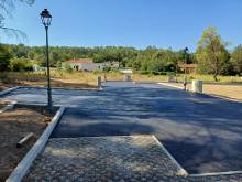 Réalisation d'une voirie en enrobé noir 0/10 à Trets