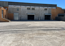 Réalisation d'un parking d'un dépôt à Vitrolles en béton bitumeux