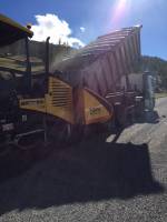 Mise en place d'enrobé en location