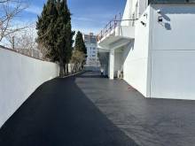 Réalisation d'une plateforme en ENROBE NOIR 0/10 à Marseille