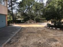 Réfection d'un parking en ENROBE NOIR dans une résidence privée à AIX-EN-PROVENCE