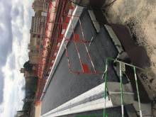 Chantier sur étanchéité d’un pont en enrobé noir à AIX-EN-PROVENCE.