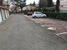Réfection d'un parking en ENROBE NOIR dans une résidence privée à AIX-EN-PROVENCE