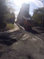 Réfection d'un parking d'une copropriété en enrobé noir sur Marseille 15ème