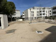 Réalisation de chemin et parking dans la résidence Les Olives à Marseille