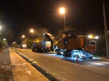 Revêtement en BBSG noir de nuit  à AIX-EN-PROVENCE