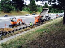Réparation de chaussée sur AUTOROUTE Marseille - Aubagne