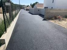 Création d’une voirie en lotissement à La Fare-les-Oliviers