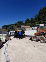 Aménagement accès extérieur de Villa sur AUBAGNE