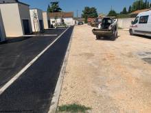 Réalisation d'un accès villa pour un particulier, dans la commune de Fontvieille