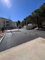 Réalisation de chemin et parking dans la résidence Les Olives à Marseille