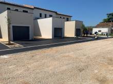 Réalisation d'un accès villa pour un particulier, dans la commune de Fontvieille