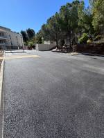 Réalisation de chemin et parking dans la résidence Les Olives à Marseille